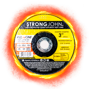3" x 1/16" x 3/8" T1 ALL IN ONE CUT-OFF WHEEL